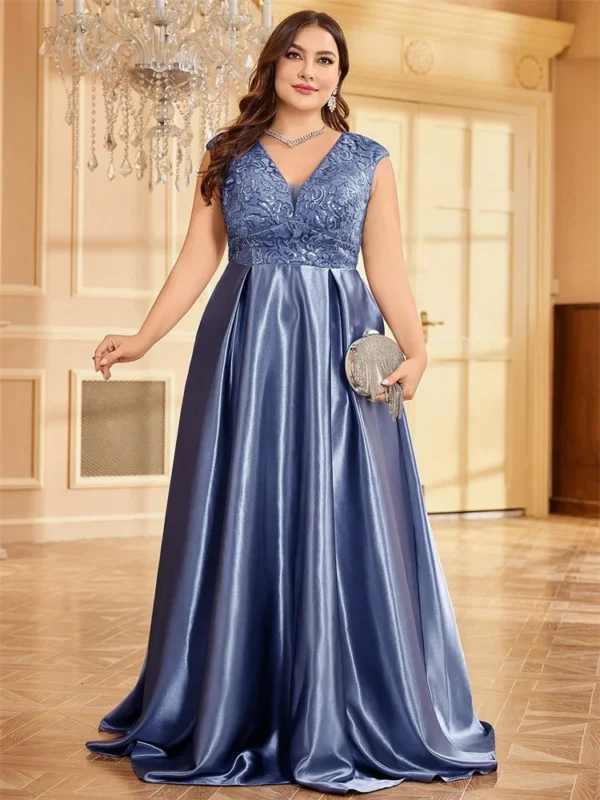 Luxury Sequin Cocktail Dress Plus Size