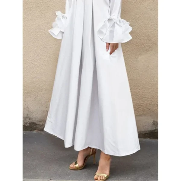 Flared Elegant Maxi Dresses - Image 3
