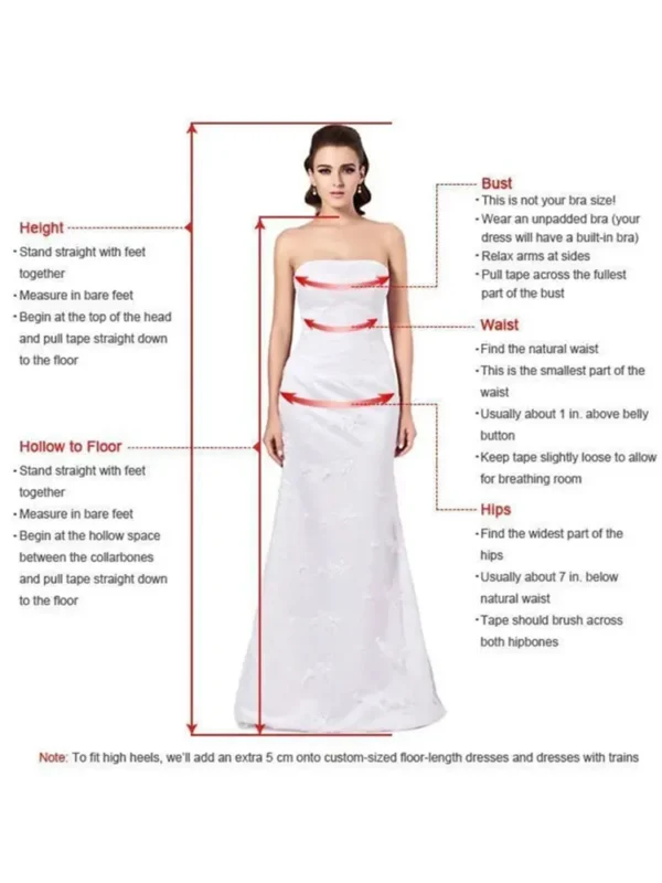 Elegant Crystals Beaded Gown - Image 5